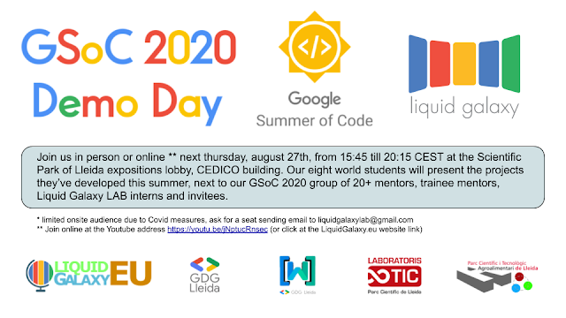 gsoc 2020 demo day invitation